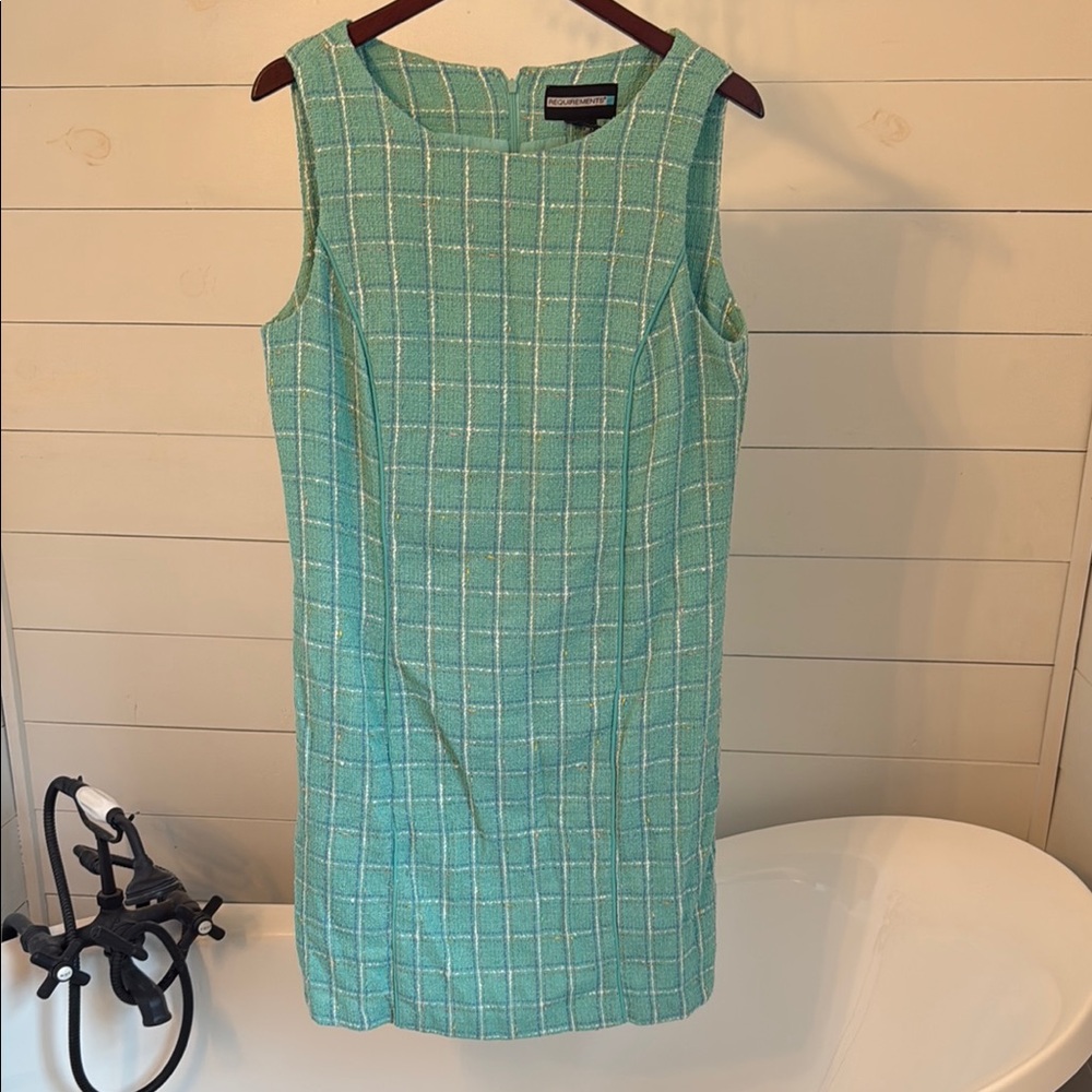 Requirements Green Sheath Midi Dress